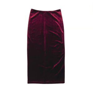 American Apparel Velvet Skirt